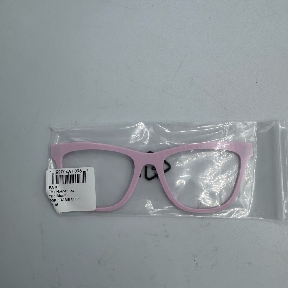Pair Eyewear The Harper The Blush Pink Eyeglass Toppers
